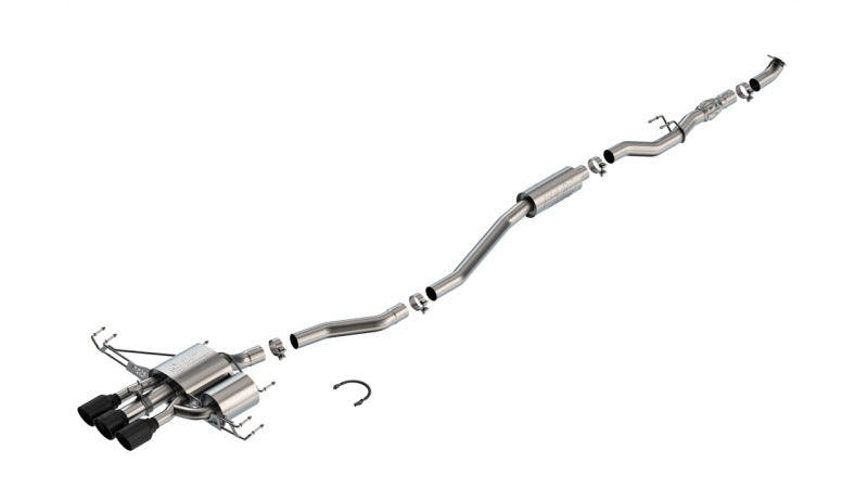 Borla 2024 Acura Integra Type S ATAK Cat-Back Exhaust System - Coated Black