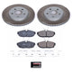 Power Stop 2012 Ford Mustang Rear Semi-Coated Rotor Kit