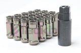 Wheel Mate Monster Open End Lug Nut Set of 20 - Blue 14x1.50