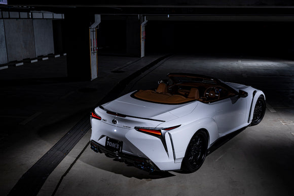 TOM'S Racing- Trunk Lid Spoiler (Dry Carbon) for 2021+ Lexus LC500 Convertible ** IN STOCK **