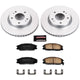 Power Stop 01-05 Hyundai Santa Fe Front Z17 Evolution Geomet Coated Brake Kit