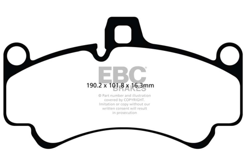 EBC Brakes Greenstuff 2000 Series Sport Pads