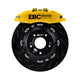 EBC Racing 2019+ Toyota GR Supra Yellow Apollo-6 Calipers 380mm Rotors Front Big Brake Kit