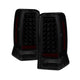 xTune Cadillac Escalade 02-06 LED Tail Light Black Smoked ALT-JH-CE02-LED-BSM