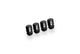 ISC Suspension Titanium Valve Stem Caps (Set of 4) - Black