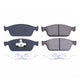 Power Stop 2013 Ford Focus Front Z17 Evolution Ceramic Brake Pads w/Hardware