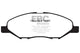 EBC 09-11 Nissan Versa 1.6 Ultimax2 Front Brake Pads