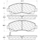 StopTech Street Touring 06-13 Honda Ridgeline / Acura TL Front Brake Pads