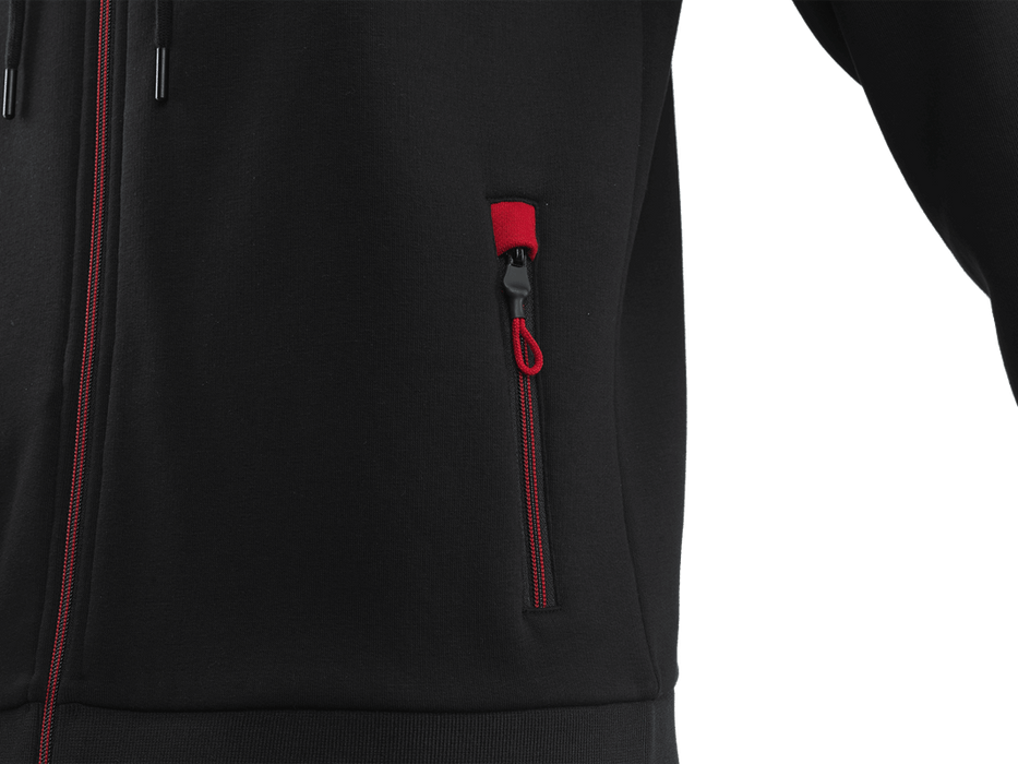 Akrapovic Leather Zip Notebook (S) - Red
