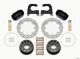 Wilwood Dynapro Lug Mount Single Rear Dynamic Kit SA Drilled 58-64 Olds/Pont .690in Studs