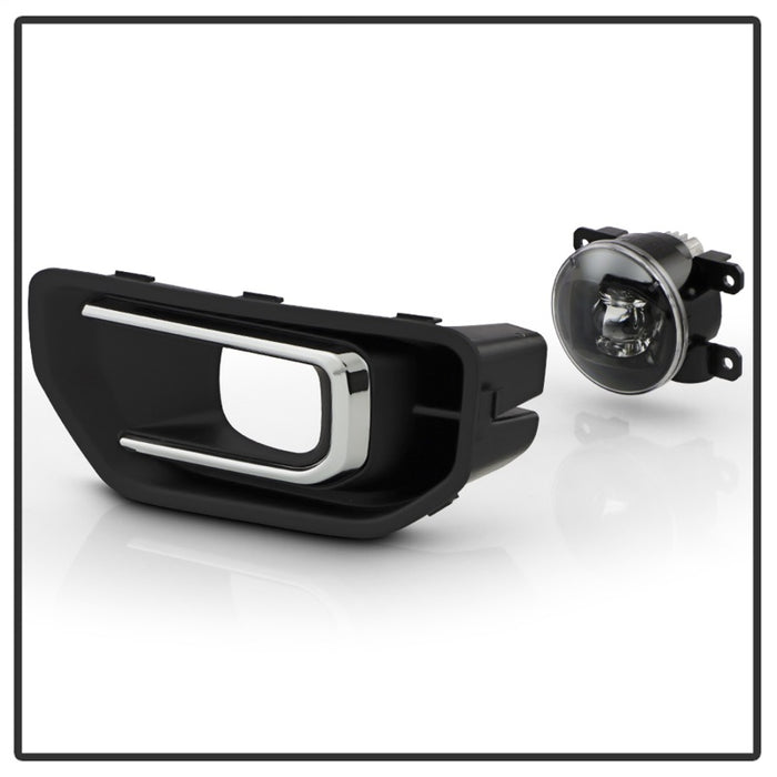 Spyder 24-26 Ford Ranger OEM Full LED Fog Lights w/Switch - Clear (FL-FR24-LED-C)