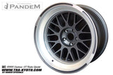 GReddy Pandem 6666 Wheels 18x9.5 -30 5x100 Gunmetal