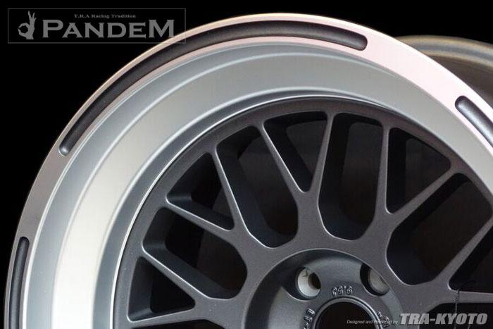 GReddy Pandem 6666 Wheels 18x9.5 -30 5x100 Gunmetal
