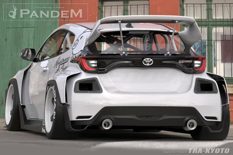 GReddy Pandem Toyota GR Yaris (XP210) Full Rocket Bunny Wide-Body Aero Kit