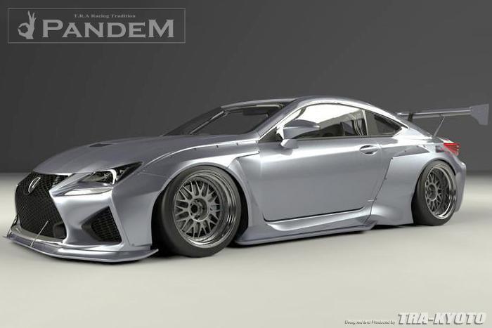 GReddy 15+ Lexus RC-F Rocket Bunny Aero Kit - Full Kit w/o GT Wing
