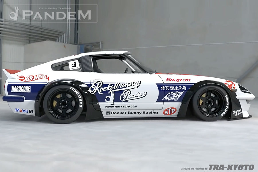 GReddy 1975-1978 Pandem Datsun 280Z (130Z) Rocket Bunny Full Widebody Aero Kit w/ Wing