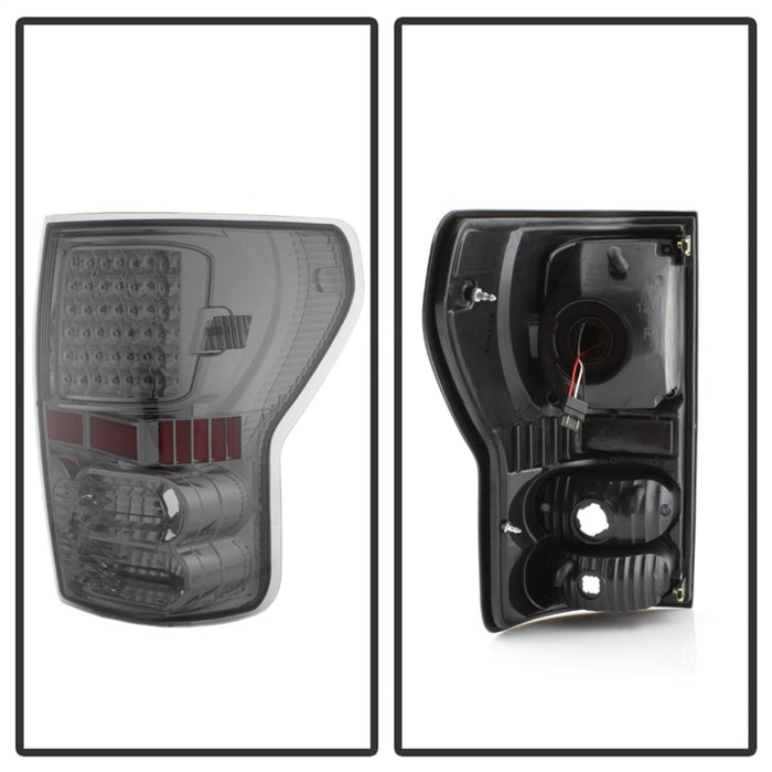 xTune Toyota Tundra 07-13 LED Tail Lights Smoke ALT-ON-TTU07-LED-SM