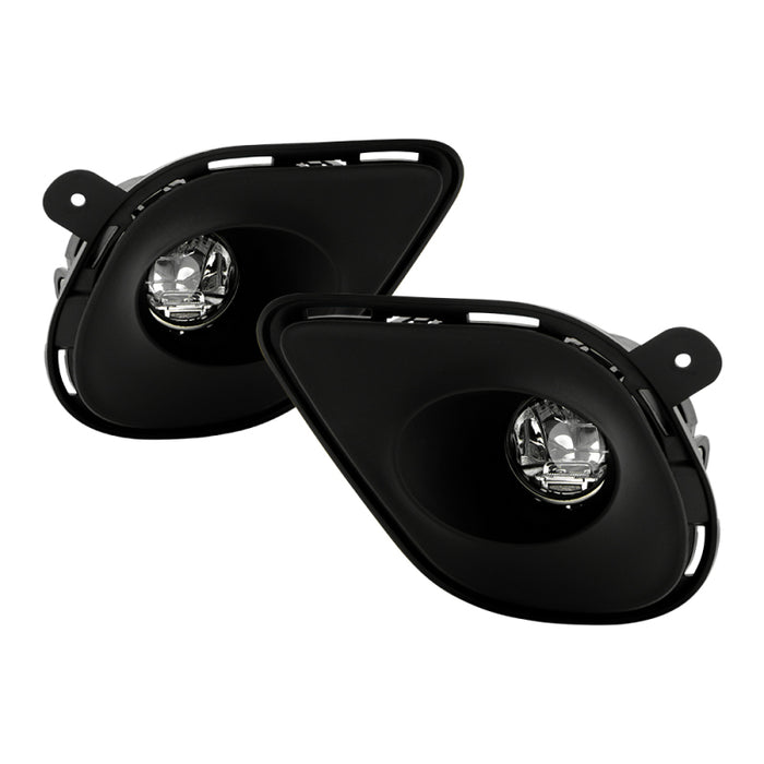 Spyder 15-19 Dodge Charger SRT OEM Full LED Fog Lights w/ Universal Switch (FL-DCH15-SRT-C)