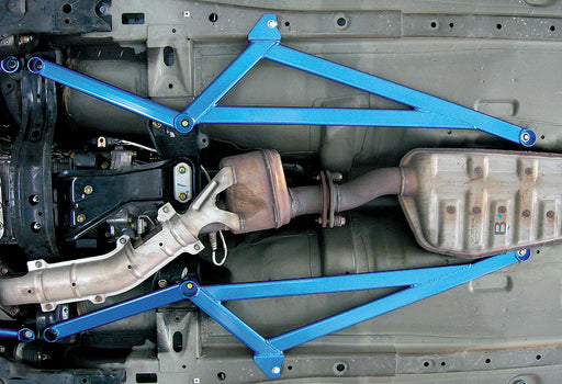 Cusco Power Brace UnderSide center work w - Subaru Impreza