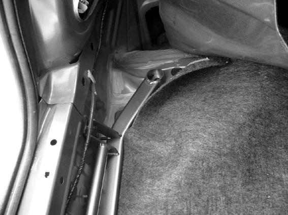 Cusco Power Brace Rear end of Trunk GDA-GDB Impreza