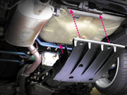 Cusco Rear Subframe Brace Lower Bar 97+GC8-GDA-GDB Impreza