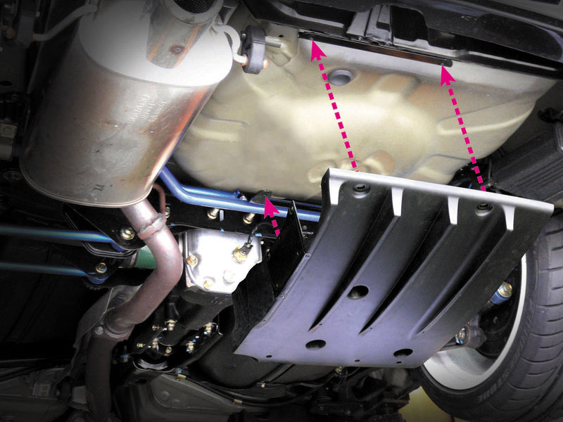 Cusco Rear Subframe Brace Lower Bar 97+GC8-GDA-GDB Impreza