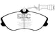 EBC 92-95 Audi 90 2.8 Ultimax2 Front Brake Pads