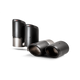 Akrapovic 2018+ Porsche Cayenne V6 (536) Tail Pipe Set (Carbon)