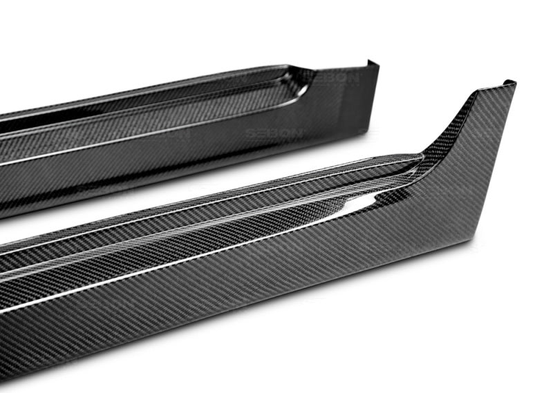 Seibon 08-10 Subaru STi Carbon Fiber Side Skirts