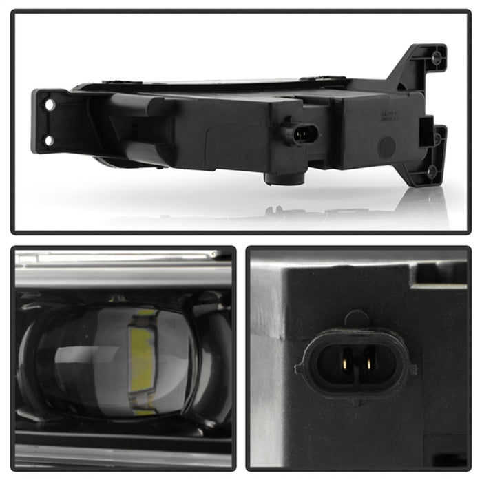 Spyder 17-21 Jeep Grand Cherokee SRT OEM LED Fog Lights - Right (FL-JGC17-LED-R)