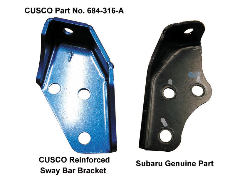 Cusco Rear Harder Sway Bar Bracket 03-09 Subaru Legacy