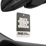 PMD “Buy Once Cry Once” Car Air Freshener 3-Pack – Pine, New Car, Black Ice Scents
