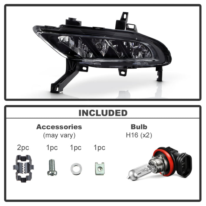 Spyder 16-18 Nissan Maxima OEM Fog Light - Left (FL-NM2016-L)