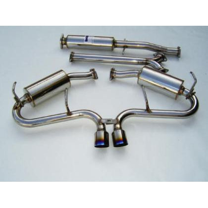 Invidia 03-04 Mini Cooper S 60mm (80mm tip) Titanium Tip Cat-back Exhaust *OVERSIZE SHIPPING*