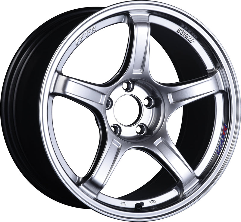 SSR GTX03 18x8.5 5x114.3 45mm Offset Platinum Silver Wheel