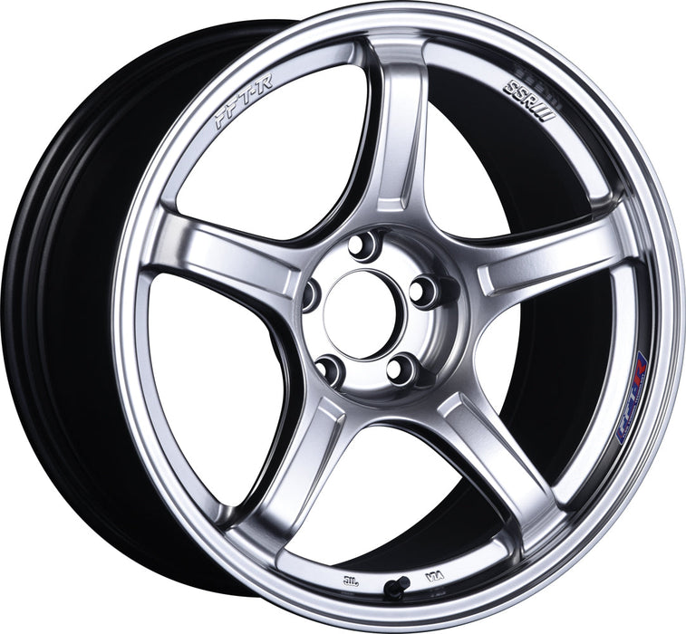 SSR GTX03 18x8.5 5x114.3 45mm Offset Platinum Silver Wheel