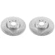 Power Stop 12-18 Fiat 500 Front Evolution Drilled & Slotted Rotors - Pair
