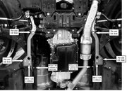 Cusco Power Brace Front Side SJG Subaru Forester
