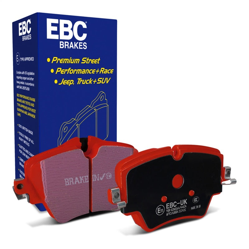 EBC 2017+ Mini Cooper Countryman (F60) 1.5L Turbo Redstuff Front Brake Pads