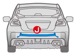 Cusco Power Brace Rear End 2015 Subaru Impreza - Subaru WRX