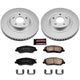 Power Stop 13-16 Hyundai Santa Fe Front Z17 Evolution Geomet Coated Brake Kit