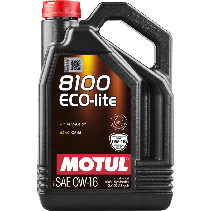 Motul 5L Synthetic Engine Oil 8100 X-Clean 0W16