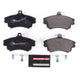 Power Stop 00-04 Volvo V40 Euro-Stop ECE-R90 Front Brake Pads