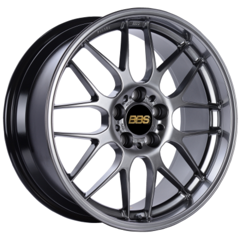 BBS RF - 17x7 / 4x100 / ET 38 (70mm PFS Required) - Diamond Black
