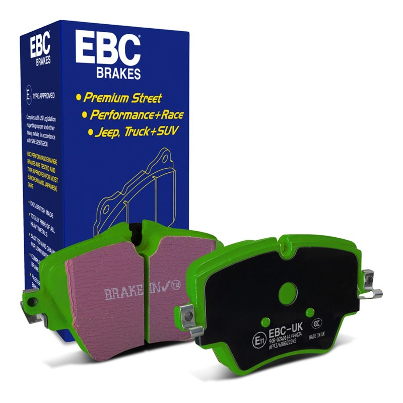 EBC 2017+ Mini Cooper Countryman (F60) 1.5L Turbo Greenstuff Front Brake Pads