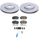 Power Stop 23-24 Mercedes-Benz EQB 250 Front Z23 Coated Brake Kit