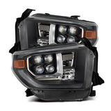 AlphaRex 2024+ Toyota Tacoma NOVA-Series LED Proj Headlights Alpha-Blk w/Actv Light & Seq. Sig + DRL