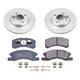 Power Stop 17-18 Mitsubishi Mirage Front Z17 Evolution Geomet Coated Brake Kit