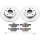 Power Stop 2019 Mazda 3 Rear Z17 Evolution Geomet Coated Brake Kit