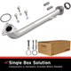 BRE Exhaust 96-00 Civic EL 1.6L Front Pipe Kit